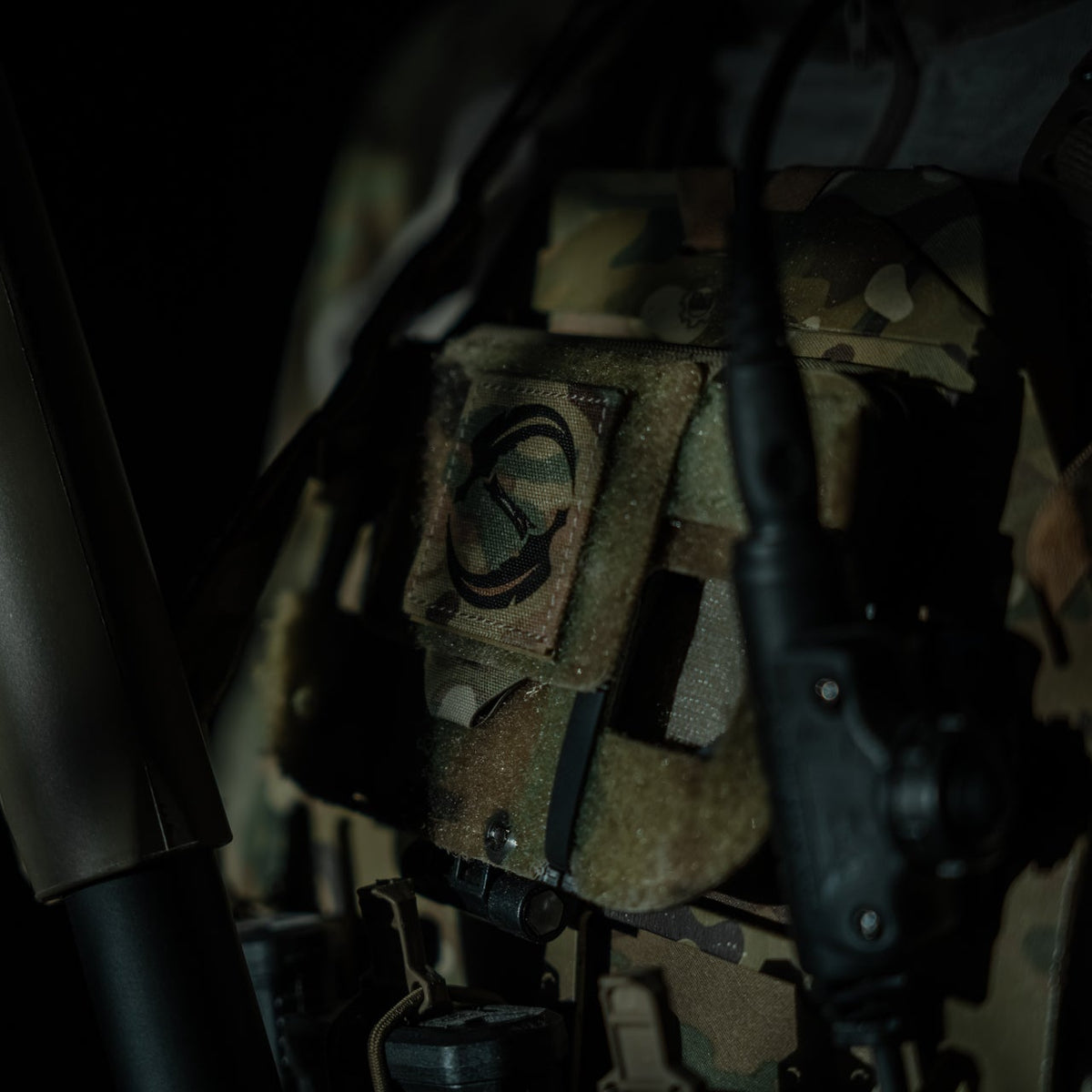 The Scythe Logo Patch Operator